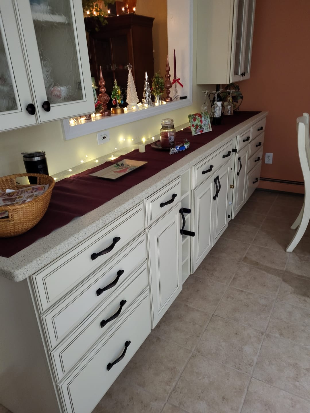 Customer photo review of Athena Table Runner