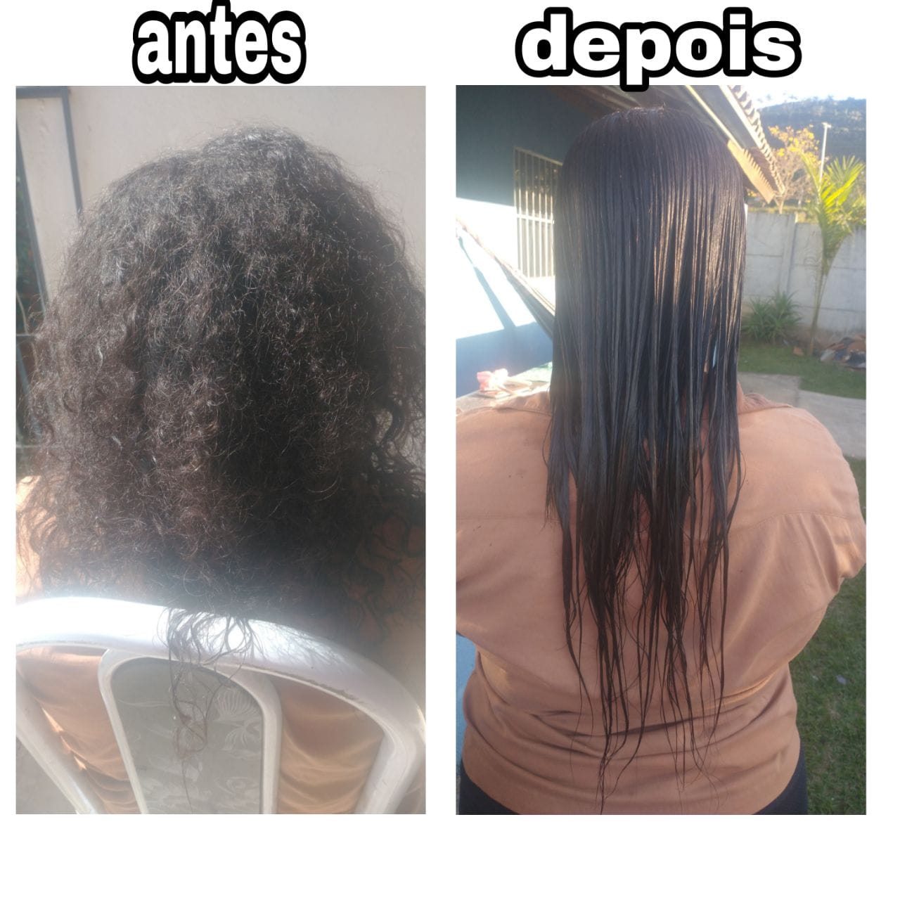 Customer photo review of Versatium 1 Litro + Máscara de tratamento