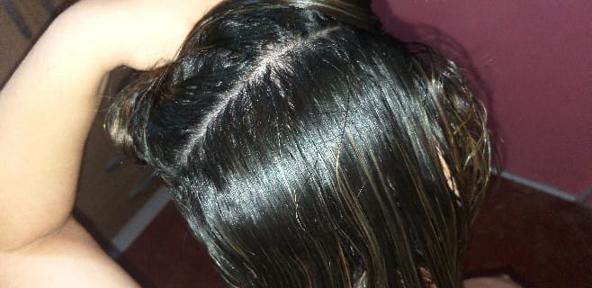 Customer photo review of Versatium 1 Litro + Máscara de tratamento