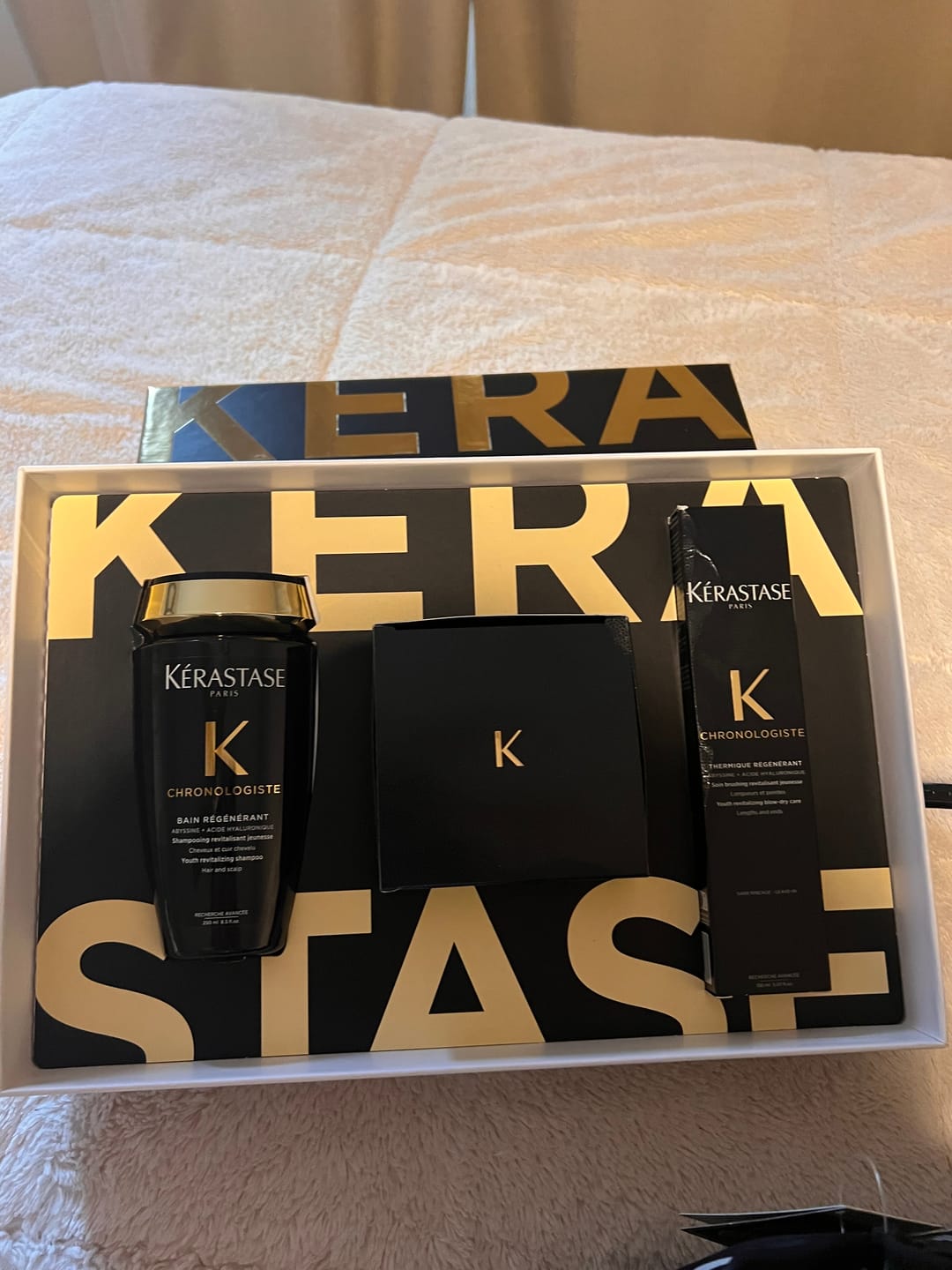 Customer photo review of Coffret Noël Kérastase - Chronologiste