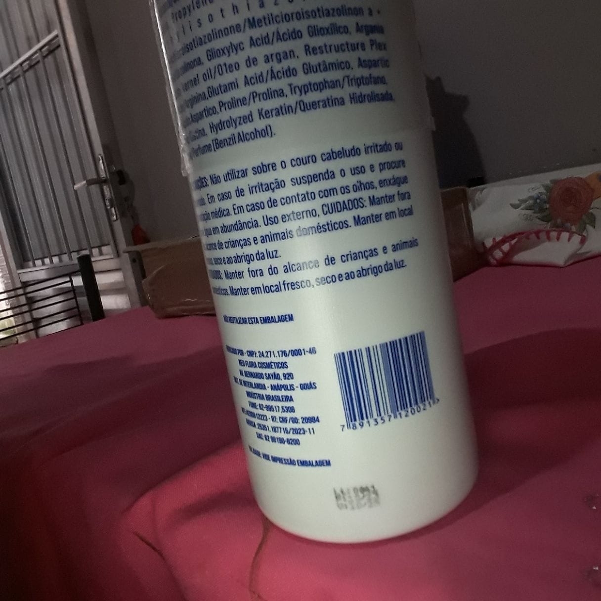 Customer photo review of Versatium 1 Litro + Máscara de tratamento