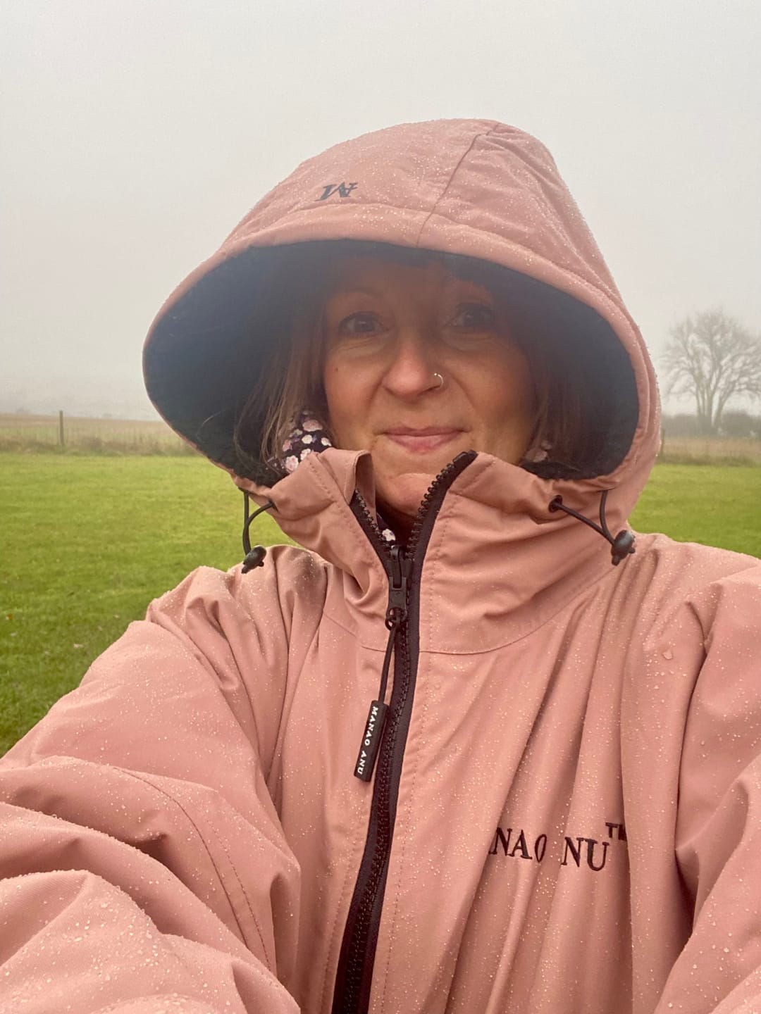 Customer photo review of SISU CHANGE ROBE - DIRTY PINK