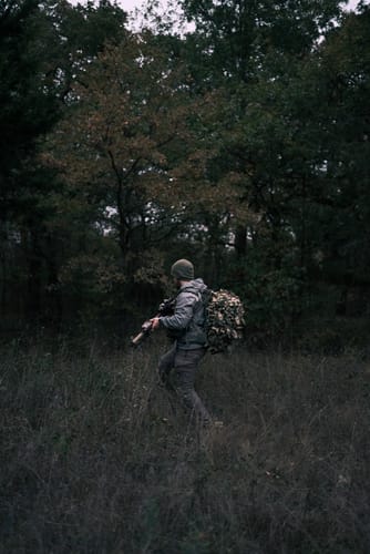 Customer photo review of Predator Ghillie™ Backpack Cover