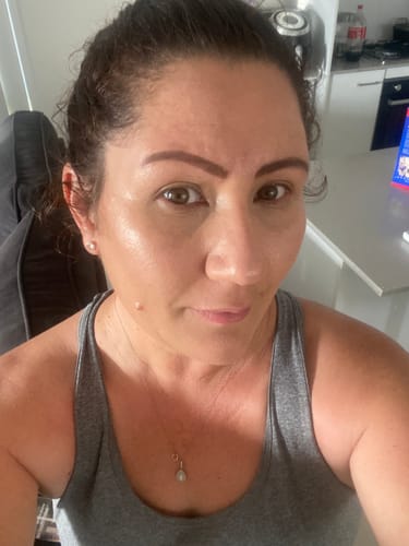Customer photo review of Ultra Glow Setting Mist