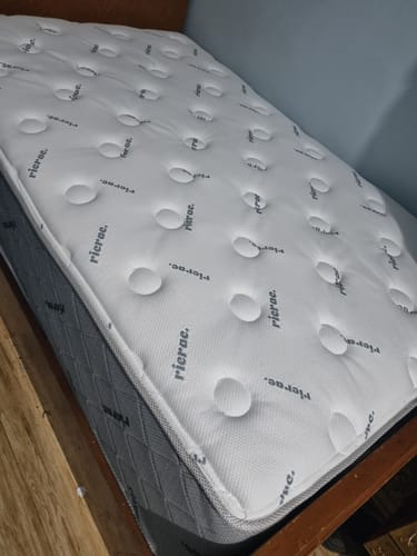 Customer photo review of Memory Foam Mattress with Double Pocket Spring System