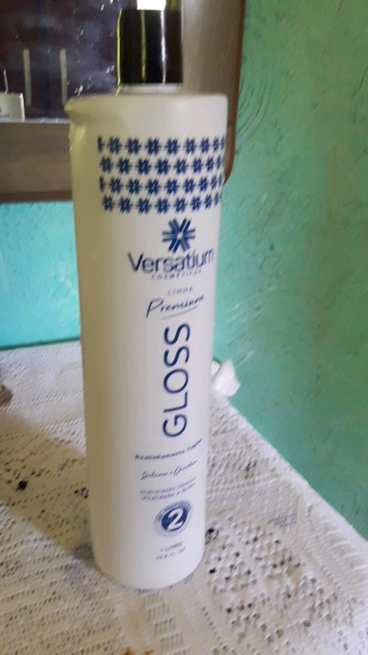 Customer photo review of Versatium 1 Litro + Máscara de tratamento