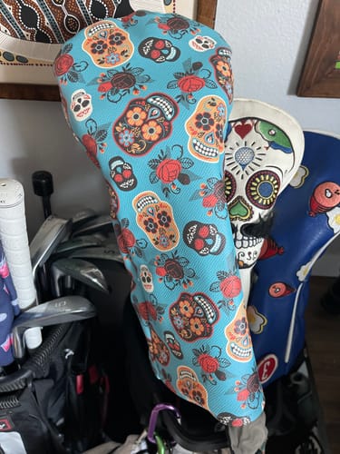 Customer photo review of Día de los Muertos Driver/Fairway Cover