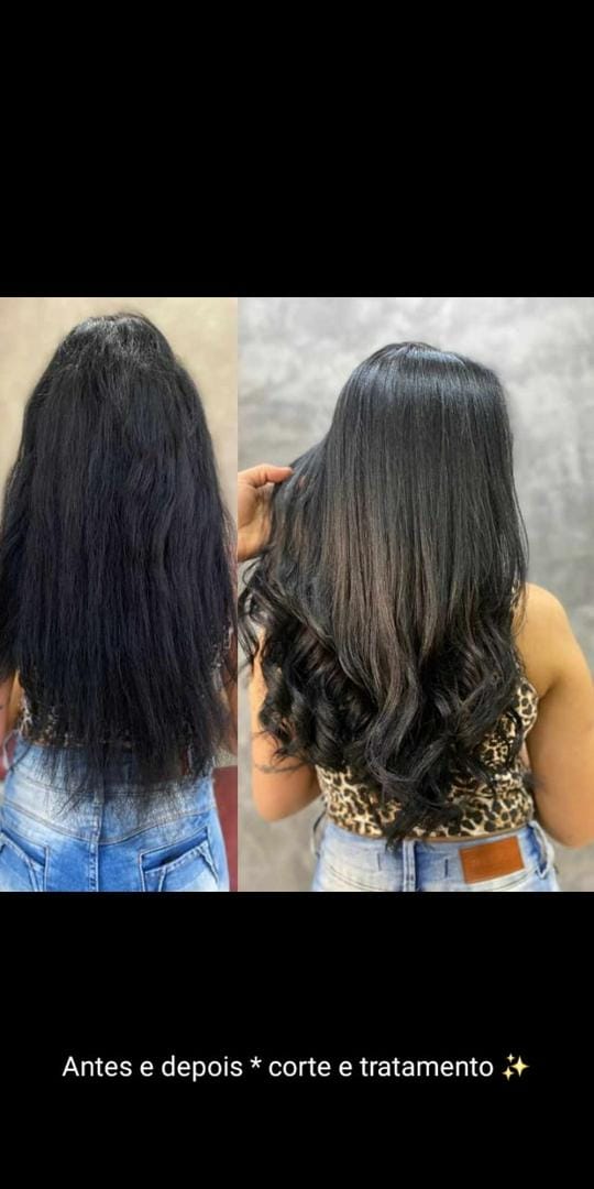 Customer photo review of Versatium 1 Litro + Máscara de tratamento