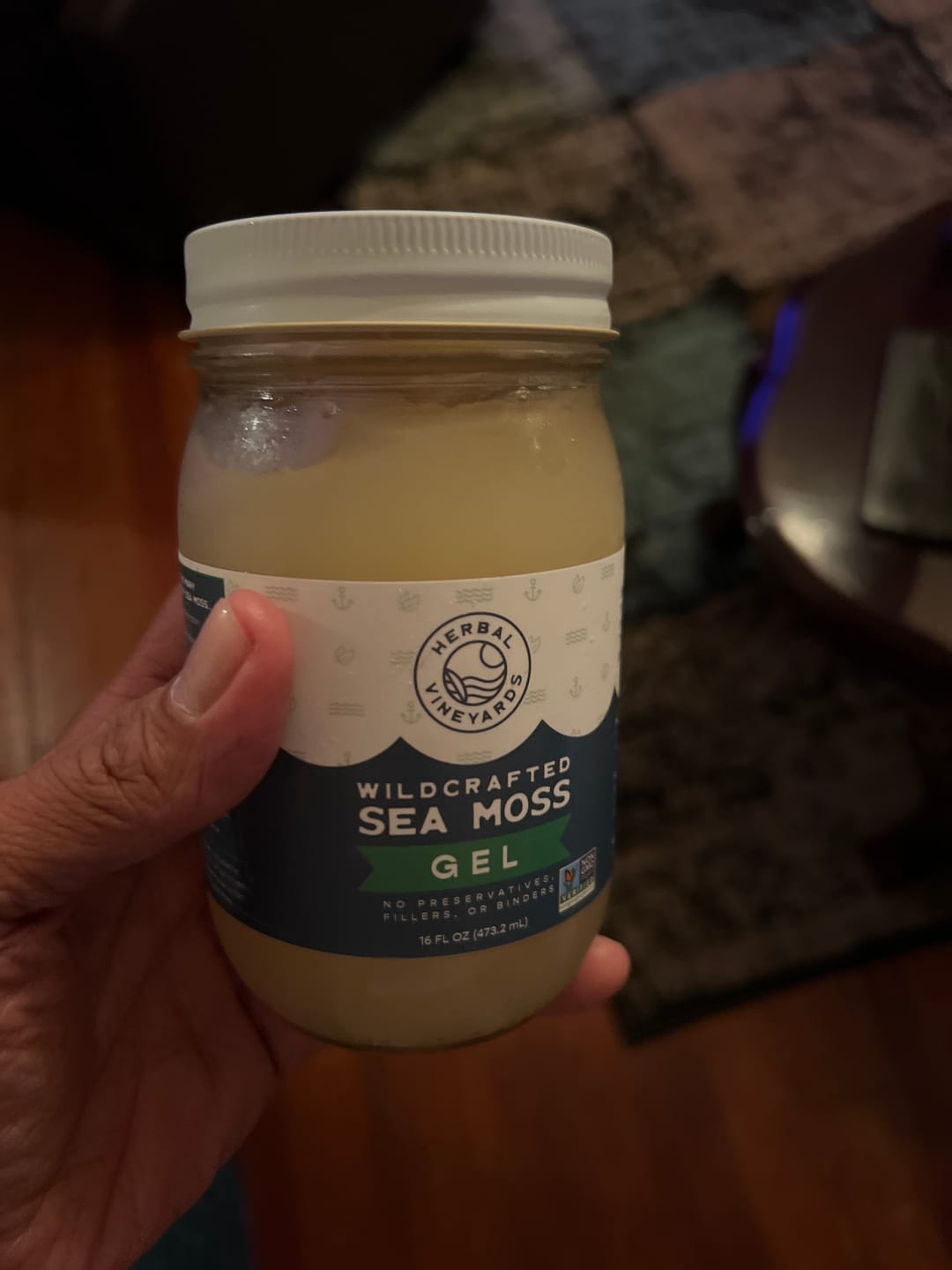 Customer photo review of 60 Day Sea Moss Bundle Gold Sea Moss + Capsule