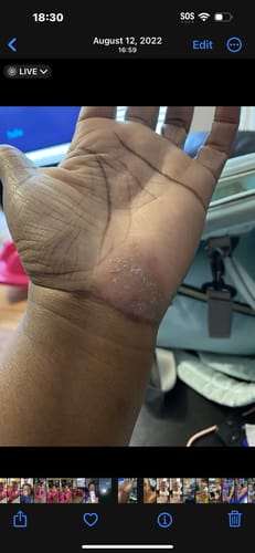 Customer photo review of North Carolina Sweet Ginger Rub