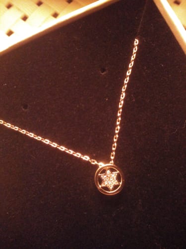 Customer photo review of MEGAN Star of David Necklace