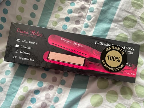 Customer photo review of ENTREGA INMEDIATA NEW Plancha »Titanio Profesional Diana Fletes Quality INFRARED