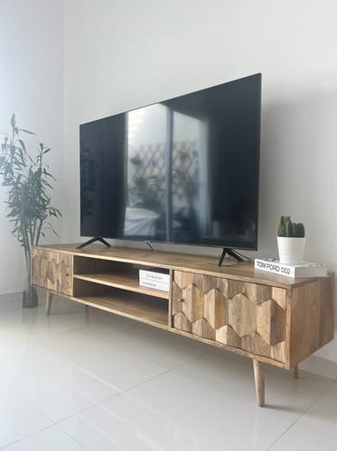 Customer photo review of Nova Wooden Two Door TV Unit
