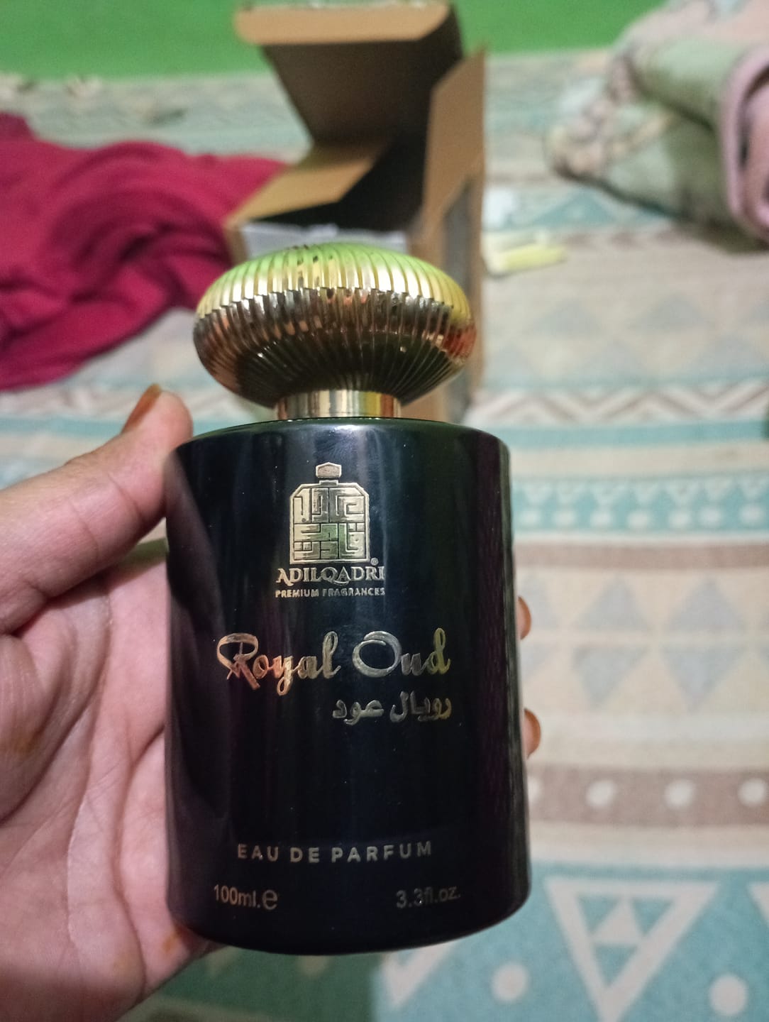 Customer photo review of Royal Oudh Luxury Eau De Perfume Spray 100 ml