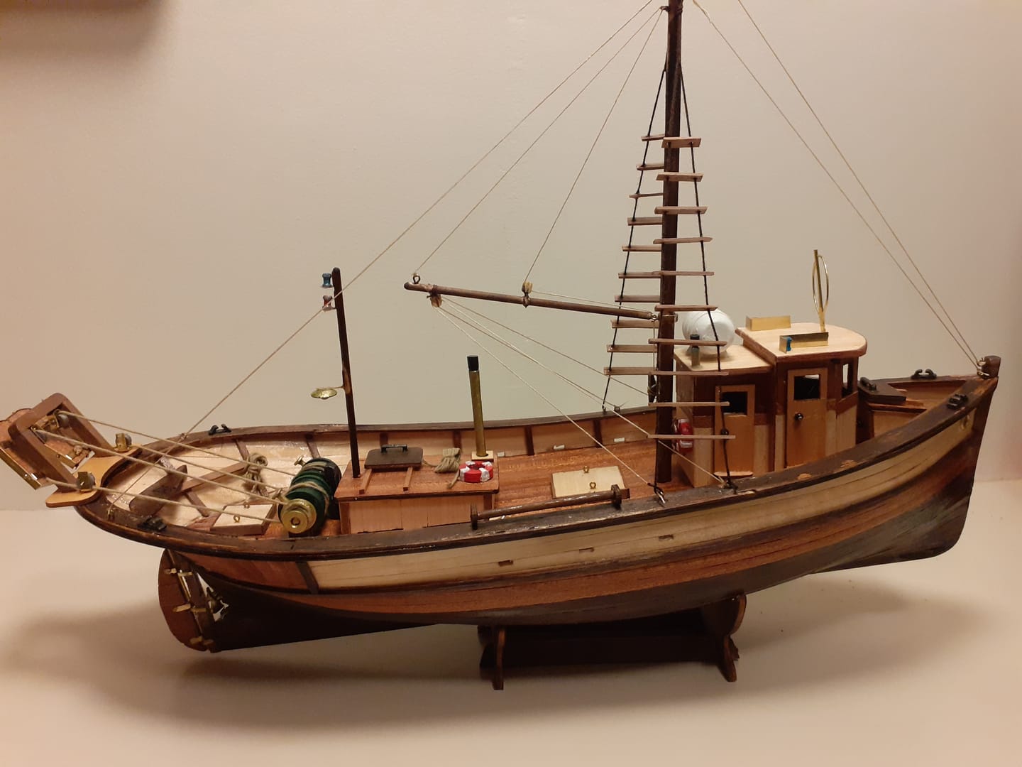 Customer photo review of Maqueta Barco Palamós
