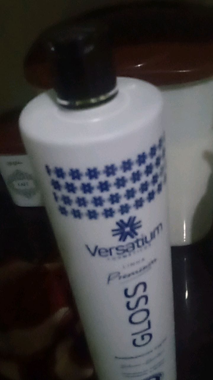 Customer photo review of Versatium 1 Litro + Máscara de tratamento