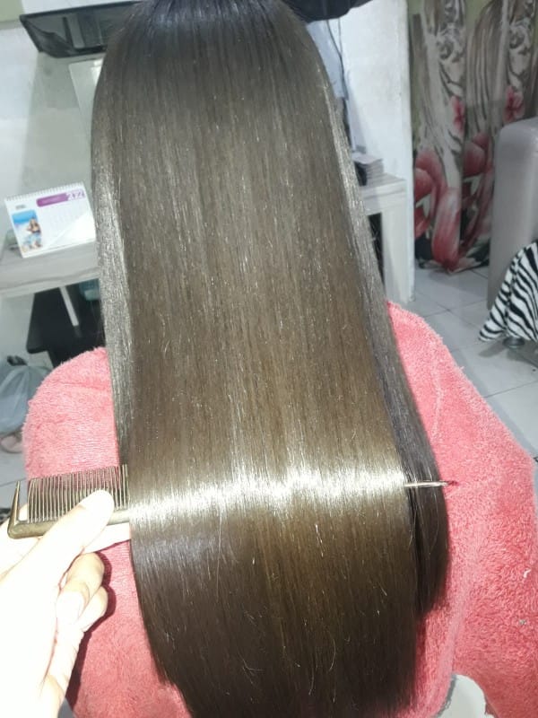 Customer photo review of Versatium 1 Litro + Máscara de tratamento