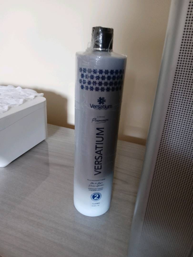 Customer photo review of Versatium 1 Litro + Máscara de tratamento