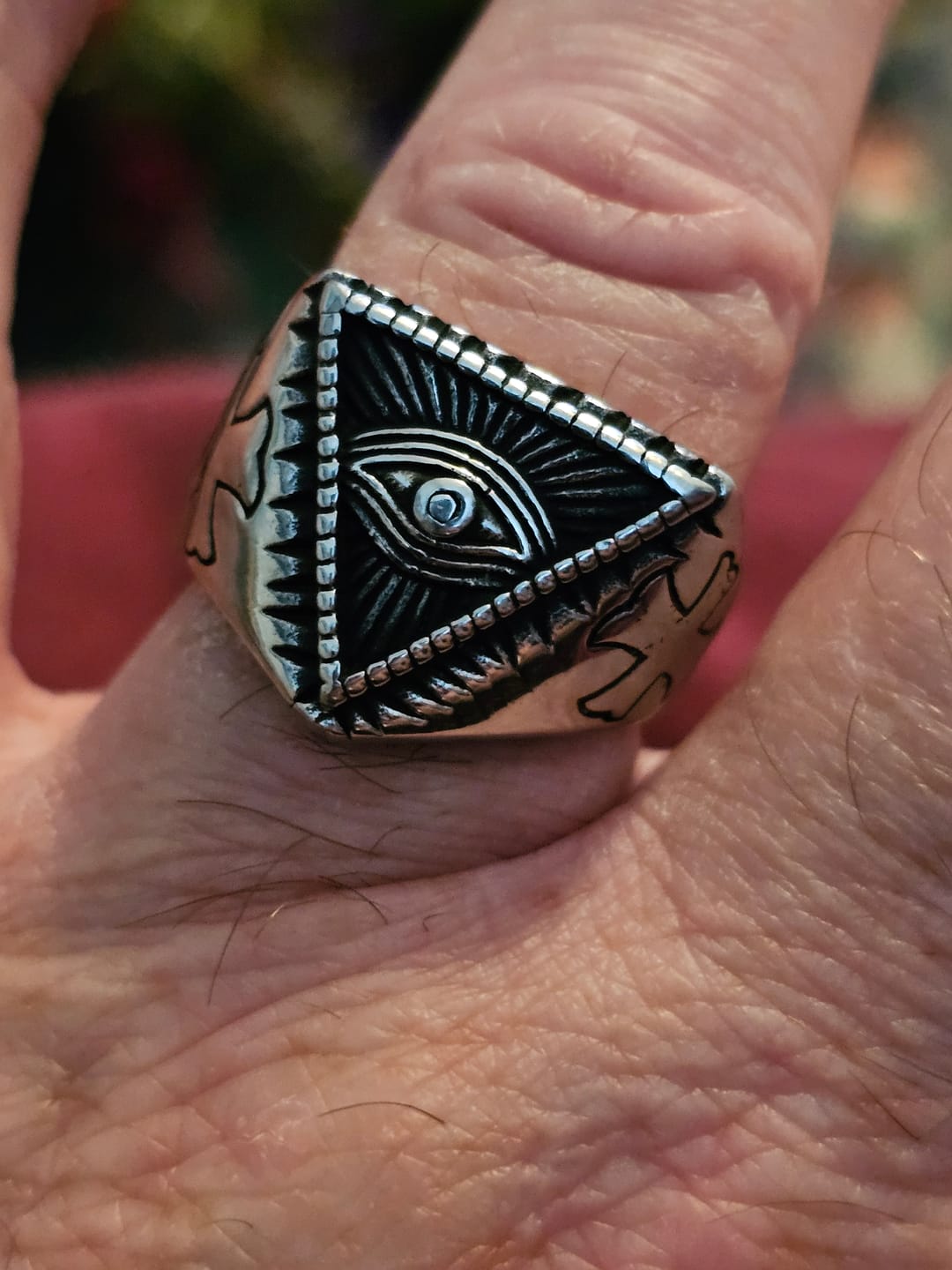 Customer photo review of ALL SEEING PYRAMID.