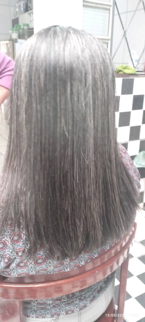 Customer photo review of Versatium 1 Litro + Máscara de tratamento