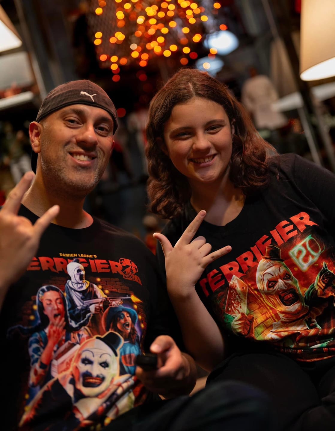 Customer photo review of Terrifier Man Of The Hour T-Shirt