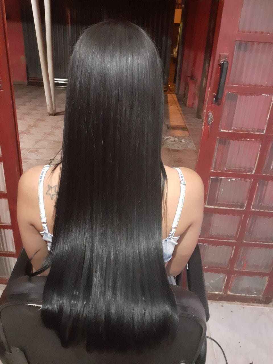 Customer photo review of Versatium 1 Litro + Máscara de tratamento