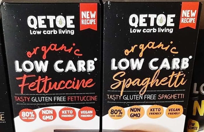 Customer photo review of Starter Pack. 2x Qetoe Low Carb Spaghetti, 2 x Qetoe Low Carb Fettucine
