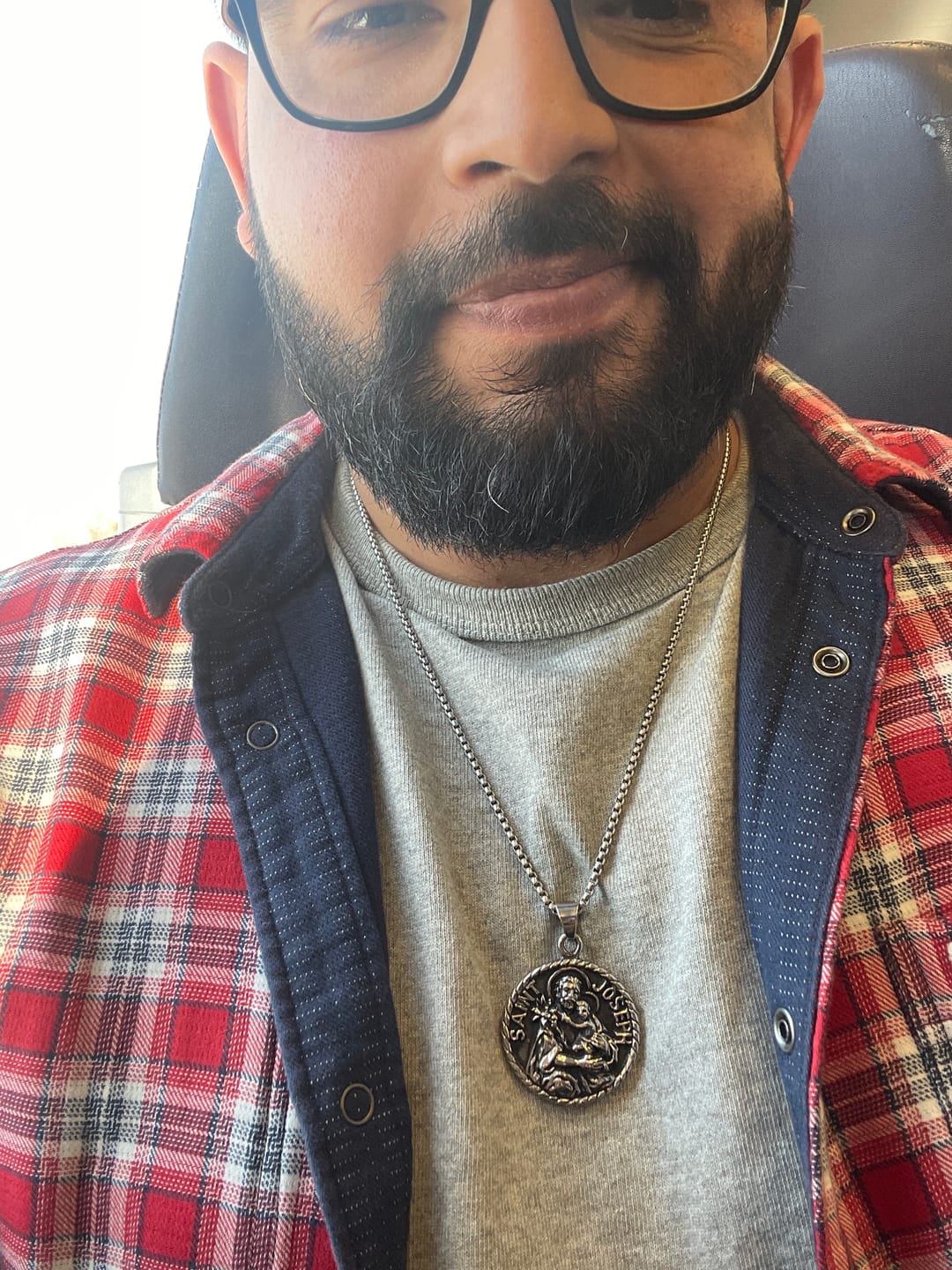 Customer photo review of VIKING COMPASS. - NECKLACE