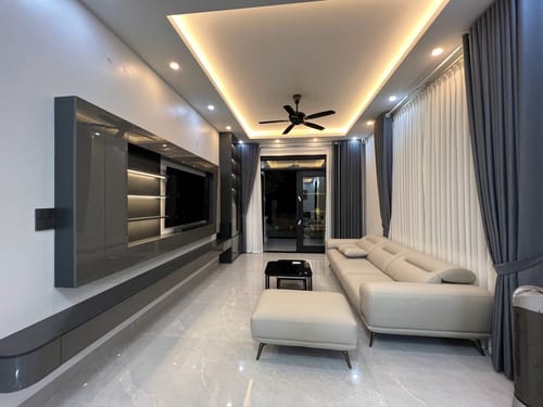 Customer photo review of AVIA - Sofa góc da tựa gật gù, đường chỉ dù lục giác