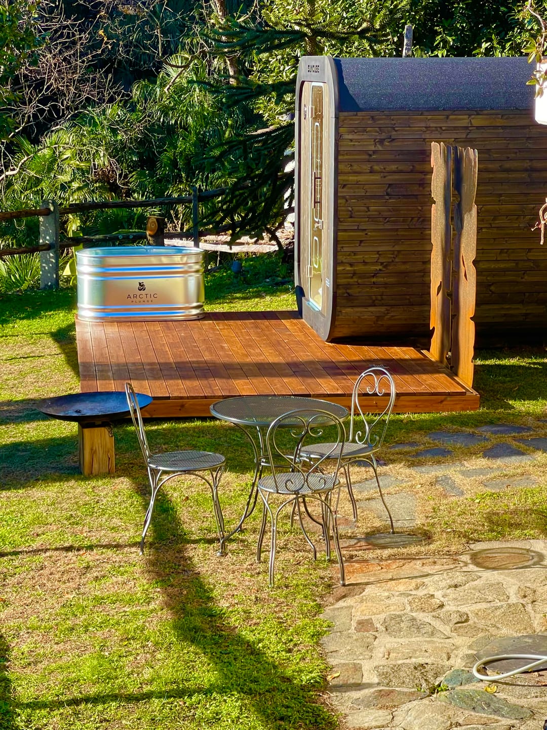 Customer photo review of Eisbad Stahlwanne