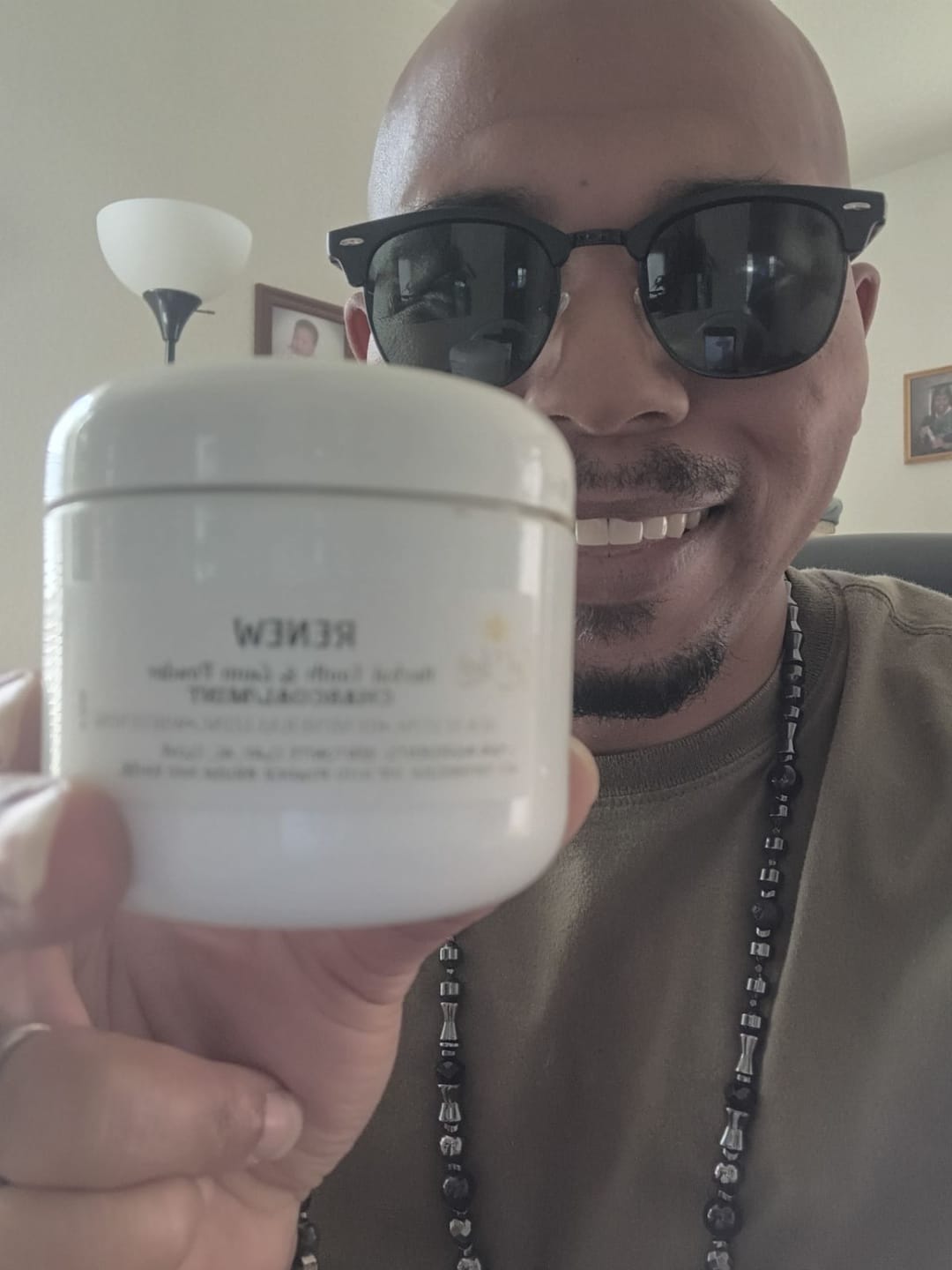 Customer photo review of RENEW Tooth & Gum Powder