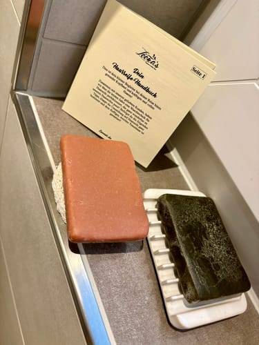 Customer photo review of 3% Herbal-Love Haarseife (Einstiegs-Haarseife/Alle Haartypen)