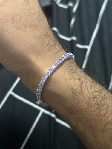 Customer photo review of Tennis Bracelet - Viola