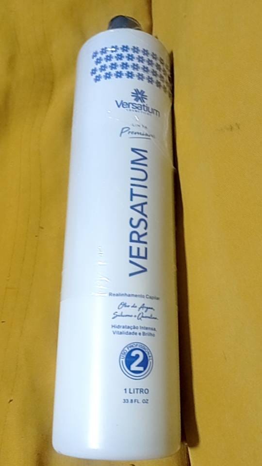 Customer photo review of Versatium 1 Litro + Máscara de tratamento