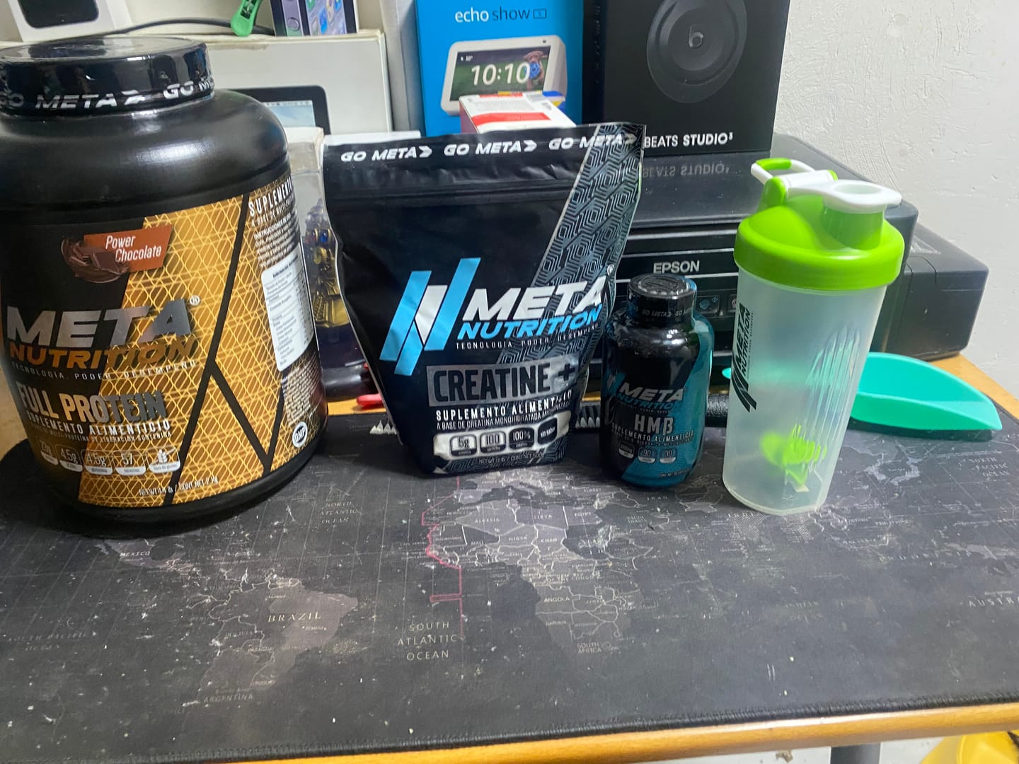 Customer photo review of PACK - GANANCIA MUSCULAR FULL +SHAKER Y  ENVIO GRATIS🚀