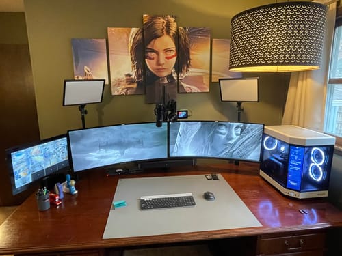 Customer photo review of Alita Battle Angel Wall Art | Canvas Painting Framed | Home Decor