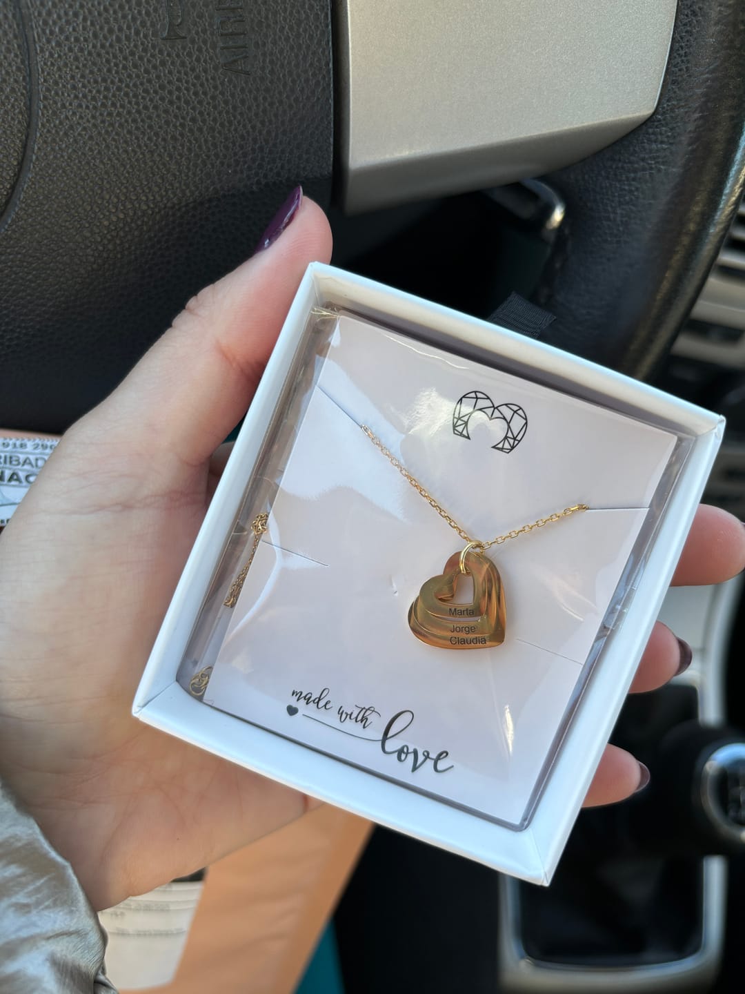 Customer photo review of Collar Affection ~ Personalizable