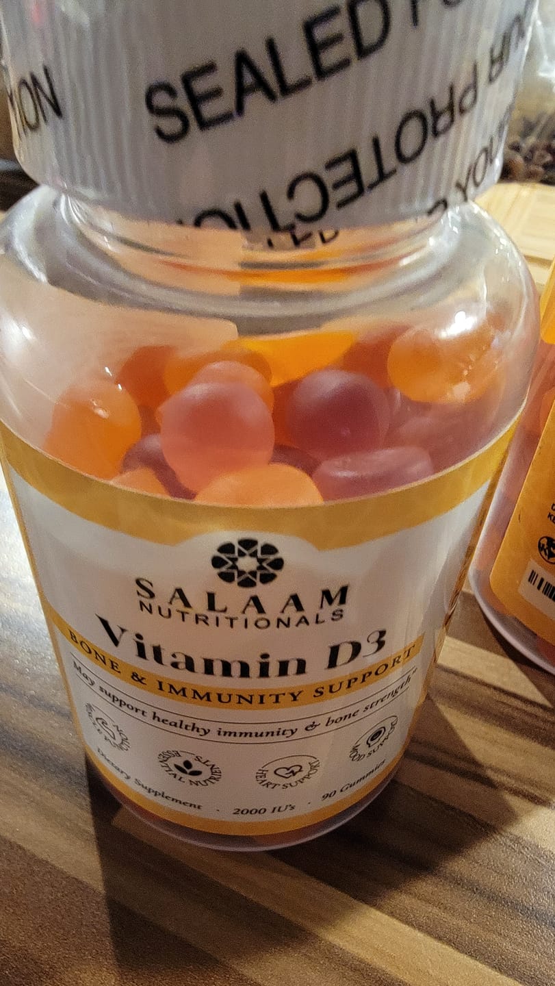 Customer photo review of Vitamin D3 Gummy Vitamins (90 count)