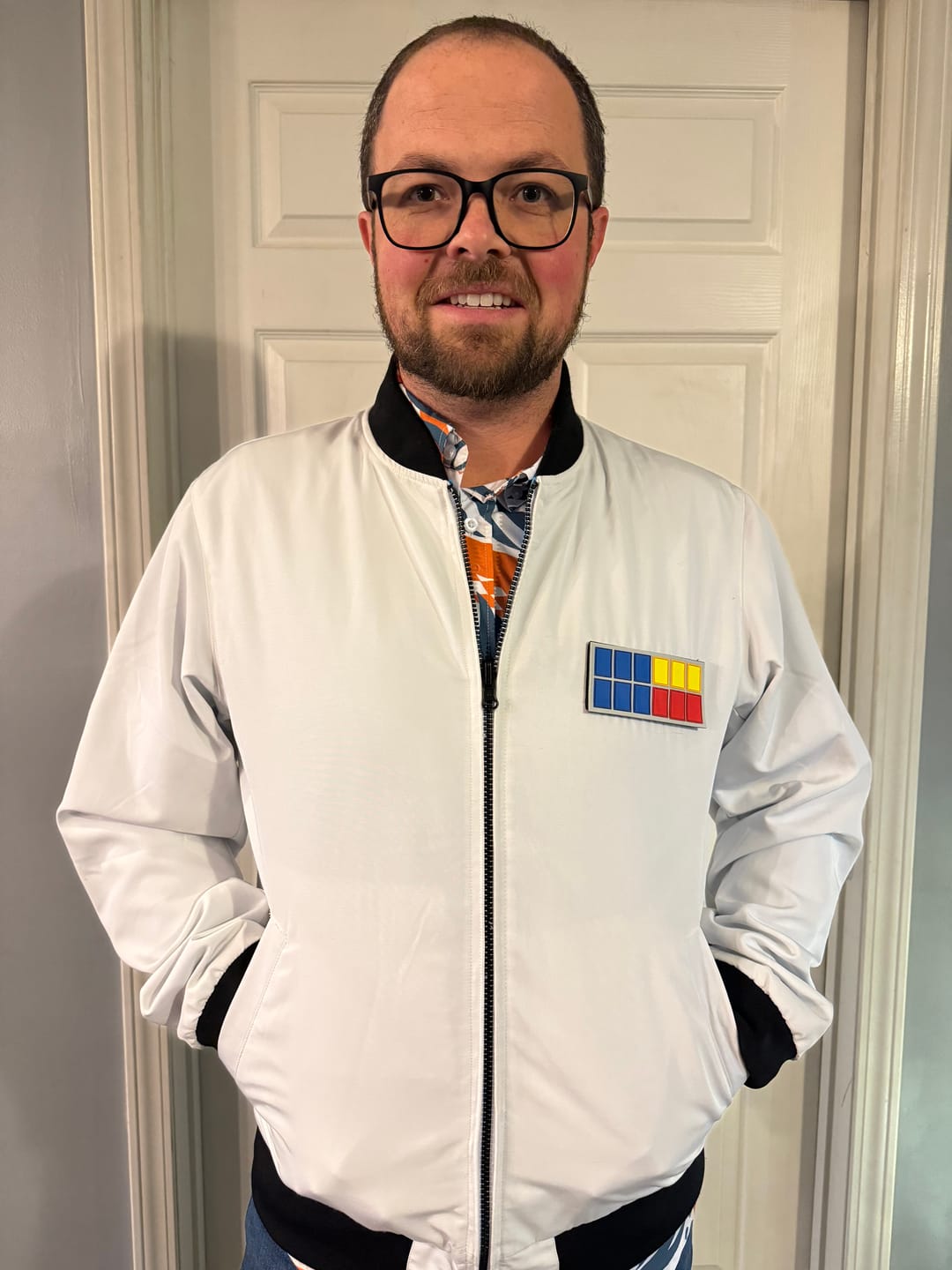 Customer photo review of Star Wars "Thrawn" – Reversible Bomber Jacket