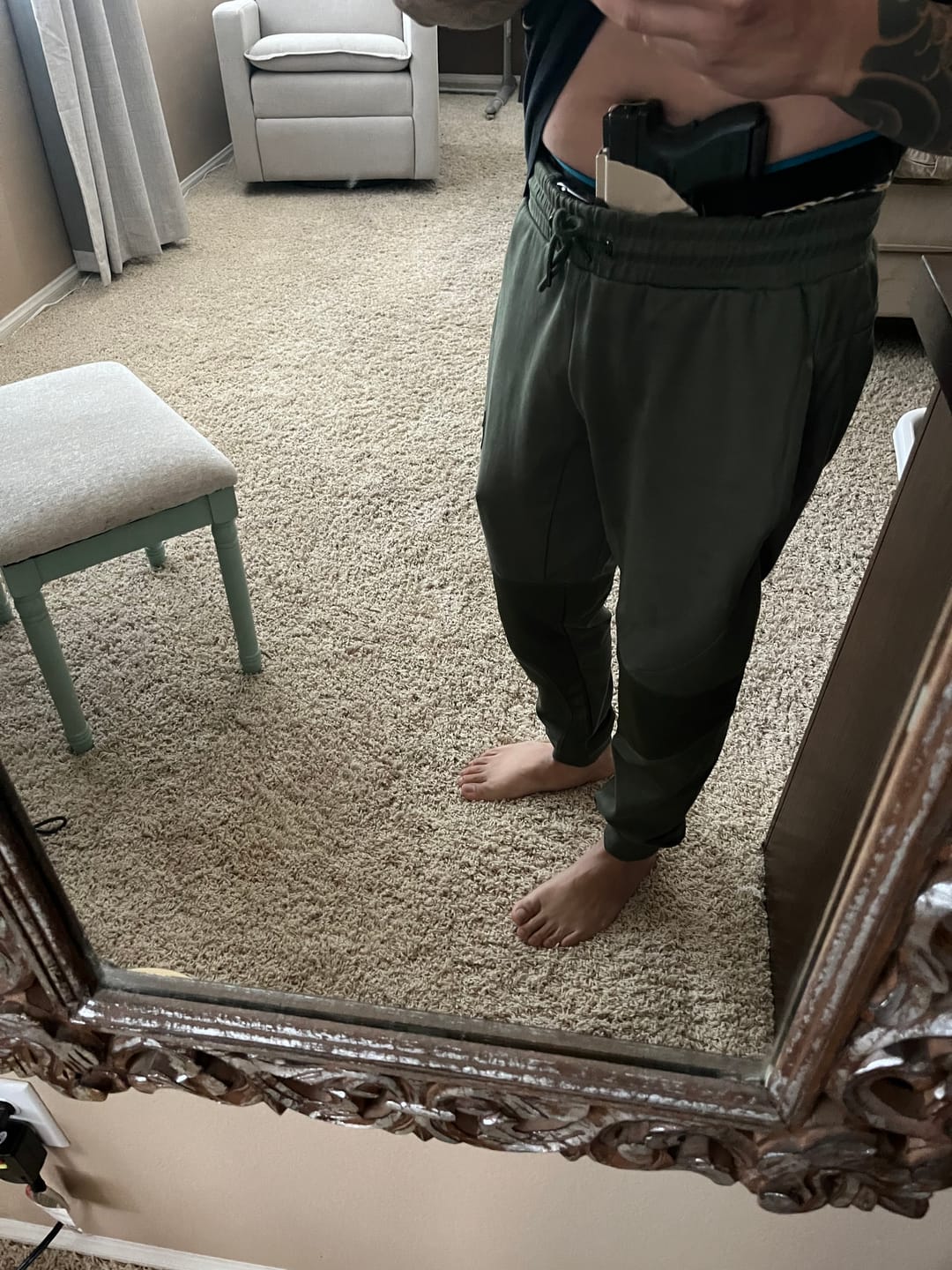 Customer photo review of Carrier Joggers Mk.II - Carbon Grey