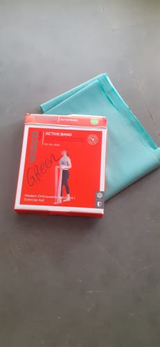 Customer photo review of Active Band | Physical Resistance Band for Exercise, Workouts, Gym, Stretching, Yoga | Muscles & Joints Strengthener