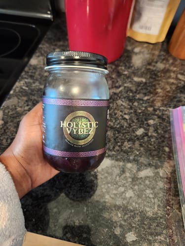 Customer photo review of Elderberry and Soursop Infused Sea Moss Gel