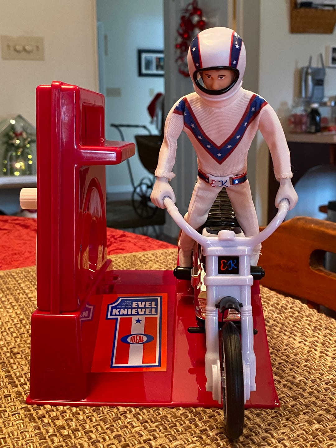 Customer photo review of Evel Knievel Stunt Cycle - Trail Bike Edition / Black