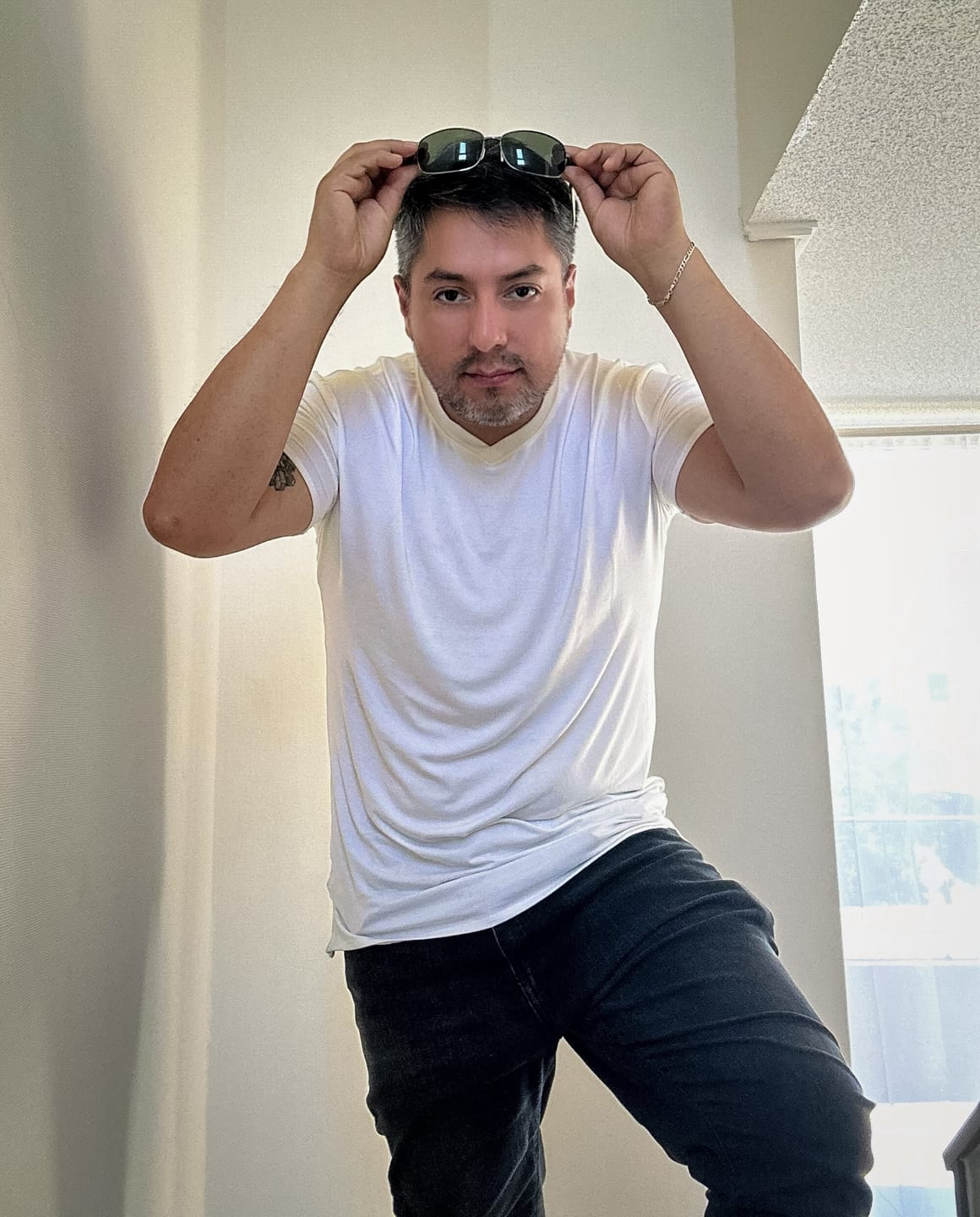 Customer photo review of Polera de Bambú Ultra Suave (Cuello V)