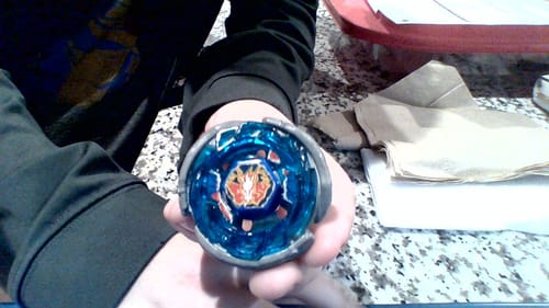 Customer photo review of Takara Tomy Storm Pegasus Beyblade BB-28 105RF Metal Fusion - With String Launcher