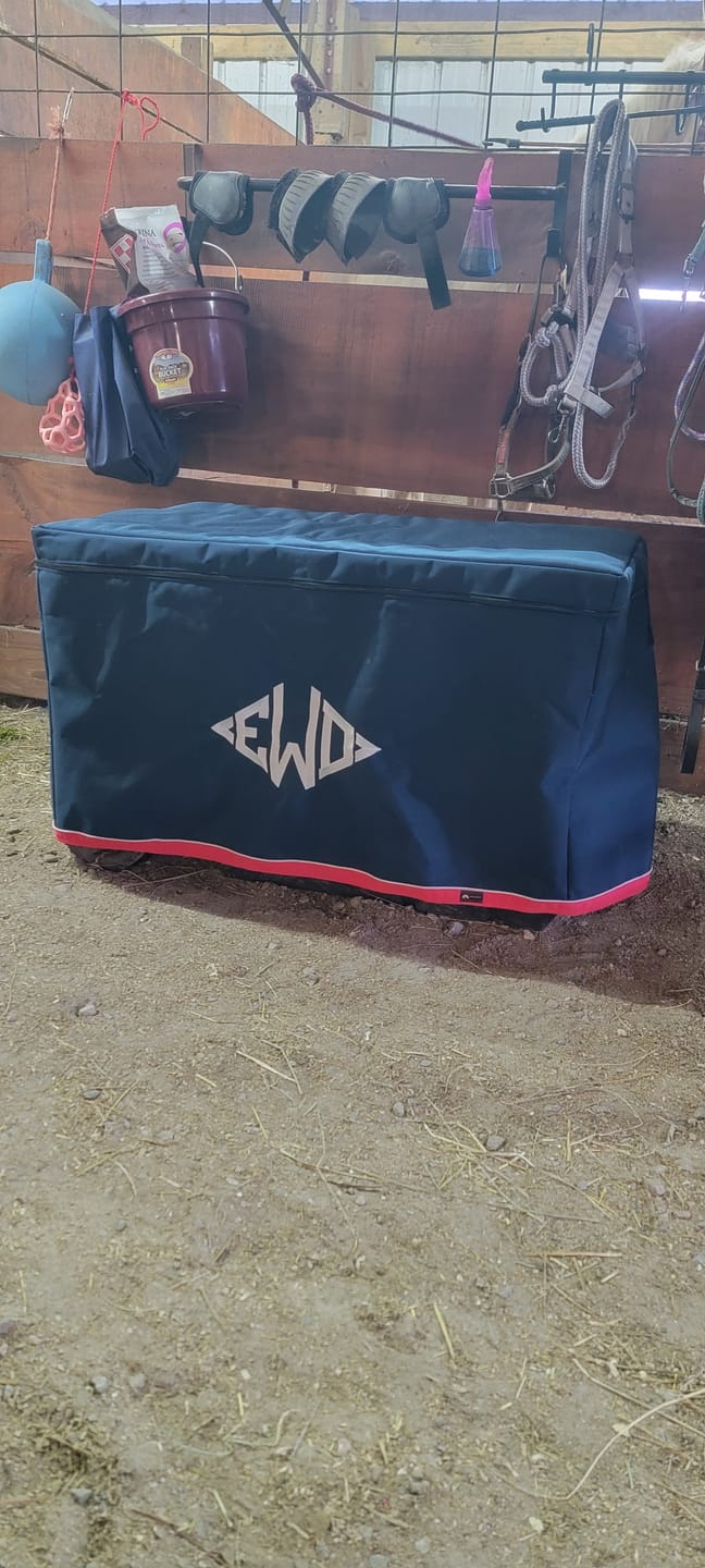 Customer photo review of Custom Tack Trunk Cover- For any Standard Size Trunk