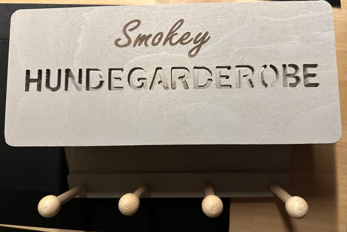 Customer photo review of PERSONALISIERUNG: Hundegarderobe Classic