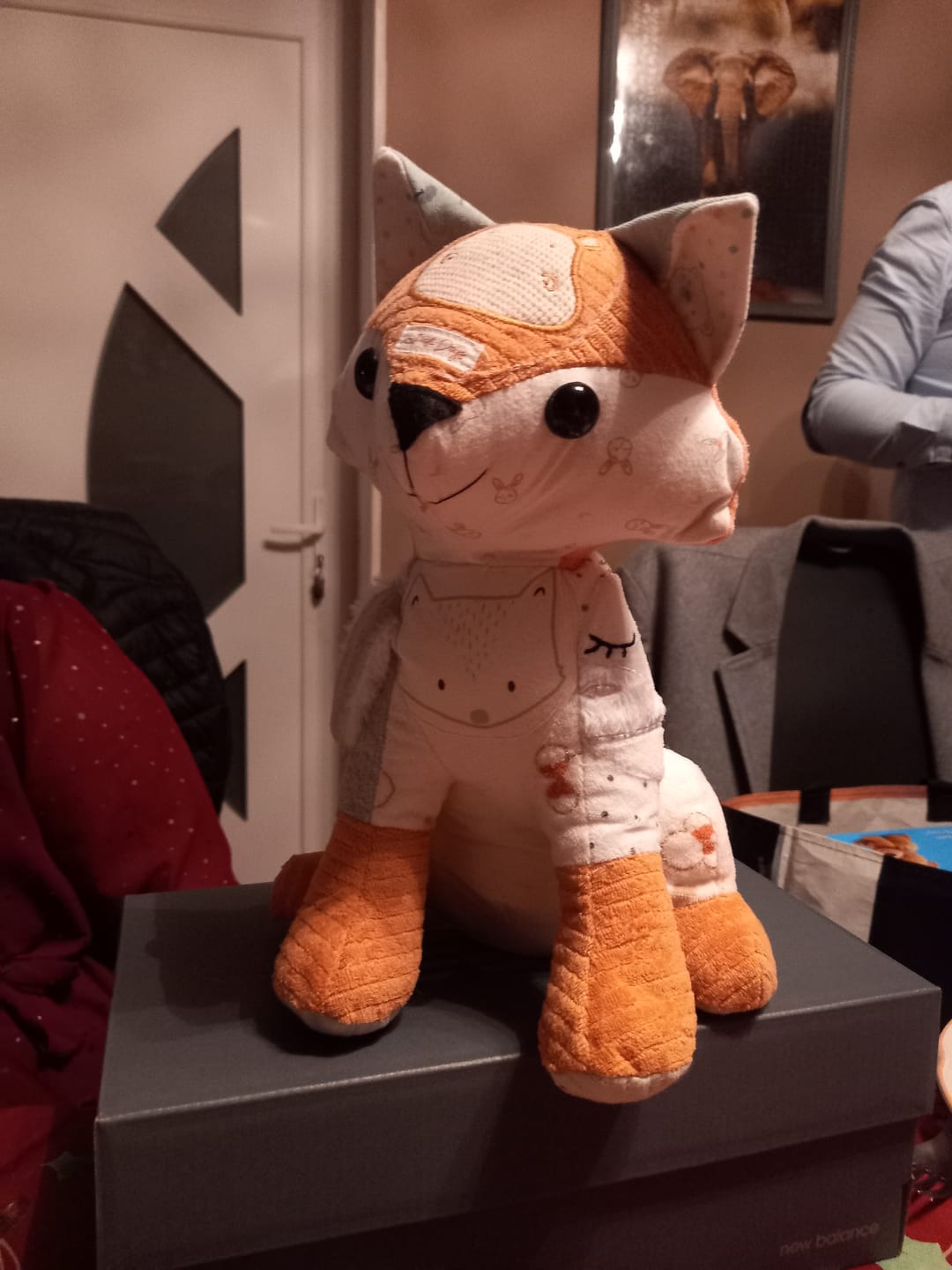 Customer photo review of Renard en peluche souvenir
