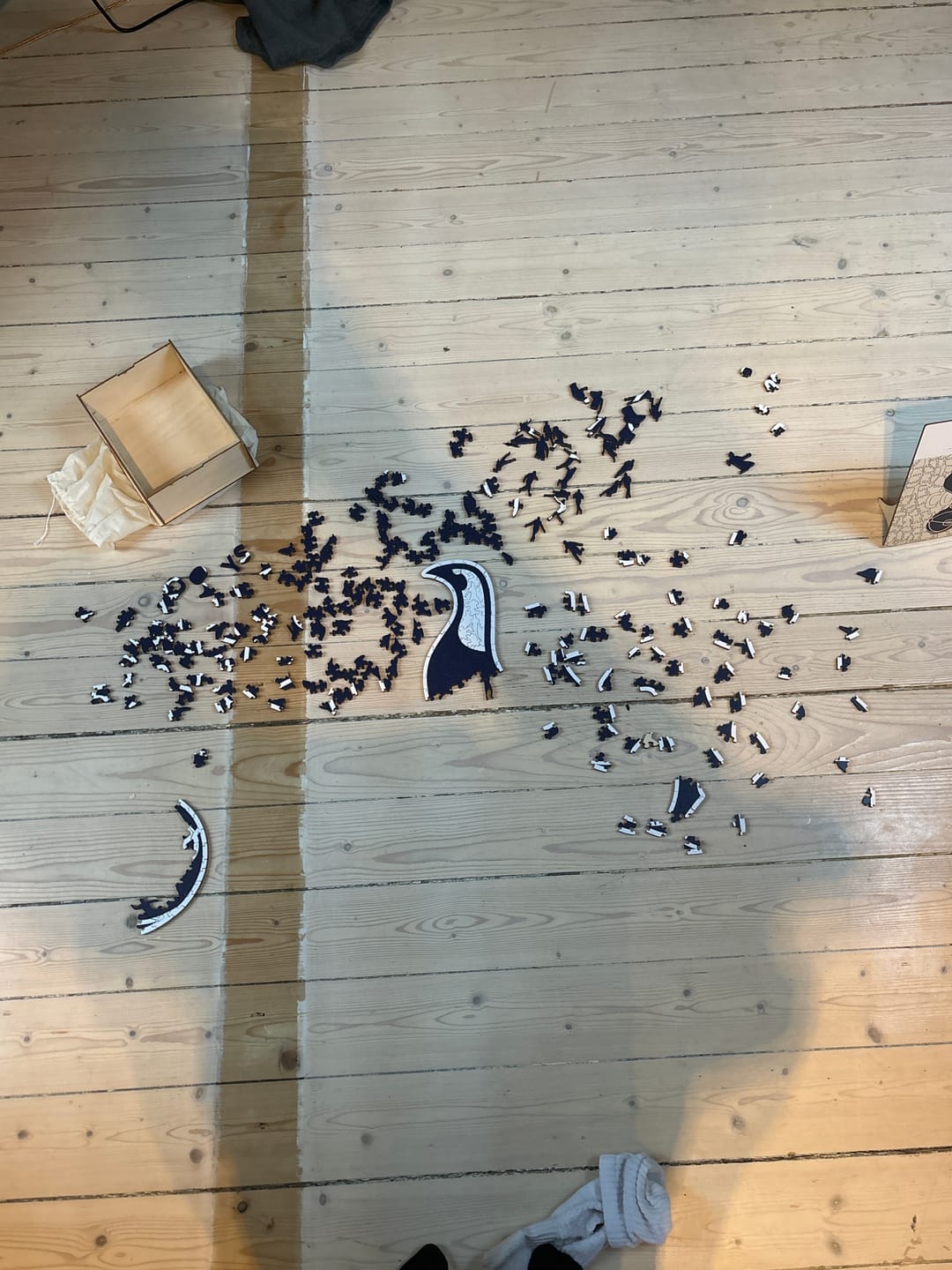 Customer photo review of Tottenham Hotspur FC® Logo - Wooden Puzzle