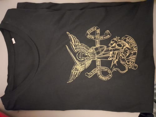 Customer photo review of T-shirt - Archange Saint-Michel